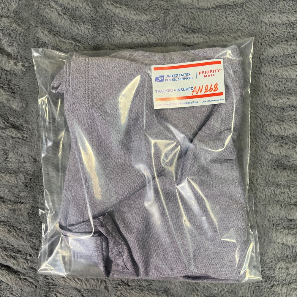 Nike Womens Dri-FIT Heathered Purple Athletic Training Shorts Size Large AN868 - Picture 8 of 8